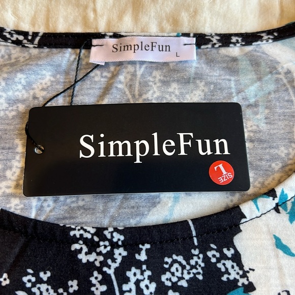 Simple Fun Summer Dress size Large - Picture 5 of 10